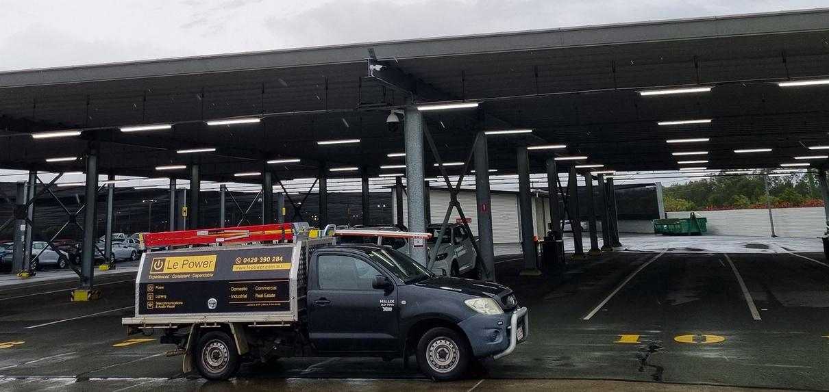 Le Power on site at Brisbane Airport