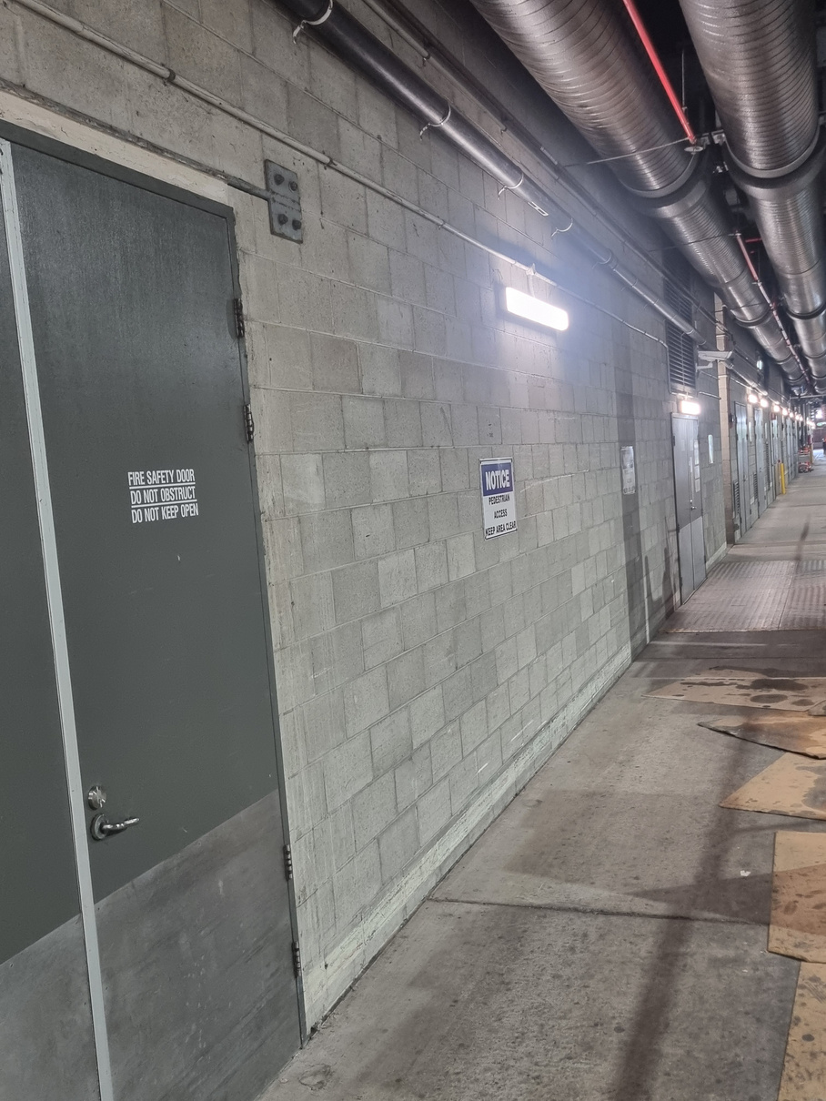 Service Tunnel Lighting